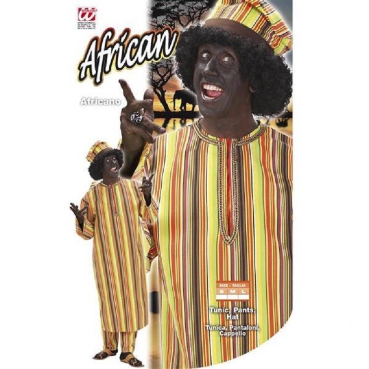 Déguisement d'africain (boubou) pour homme (taille M)