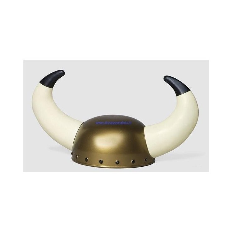 Casque de Viking à grandes cornes