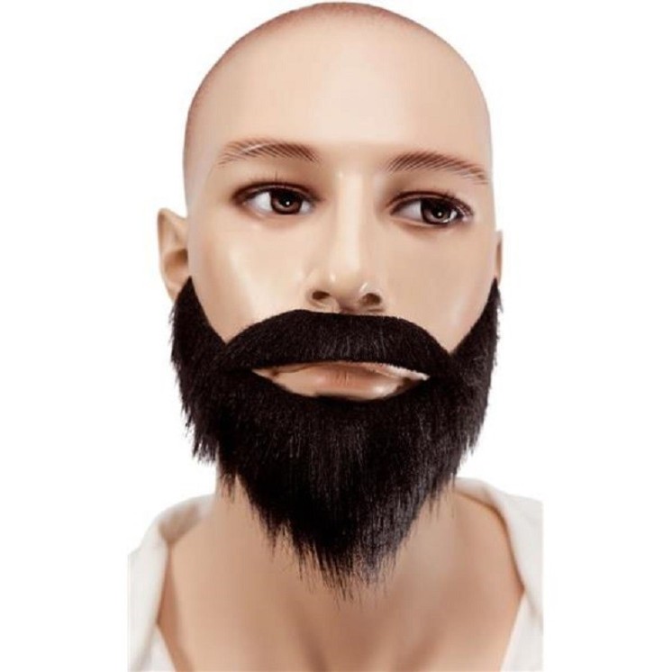 Barbe avec moustache capitaine Haddock