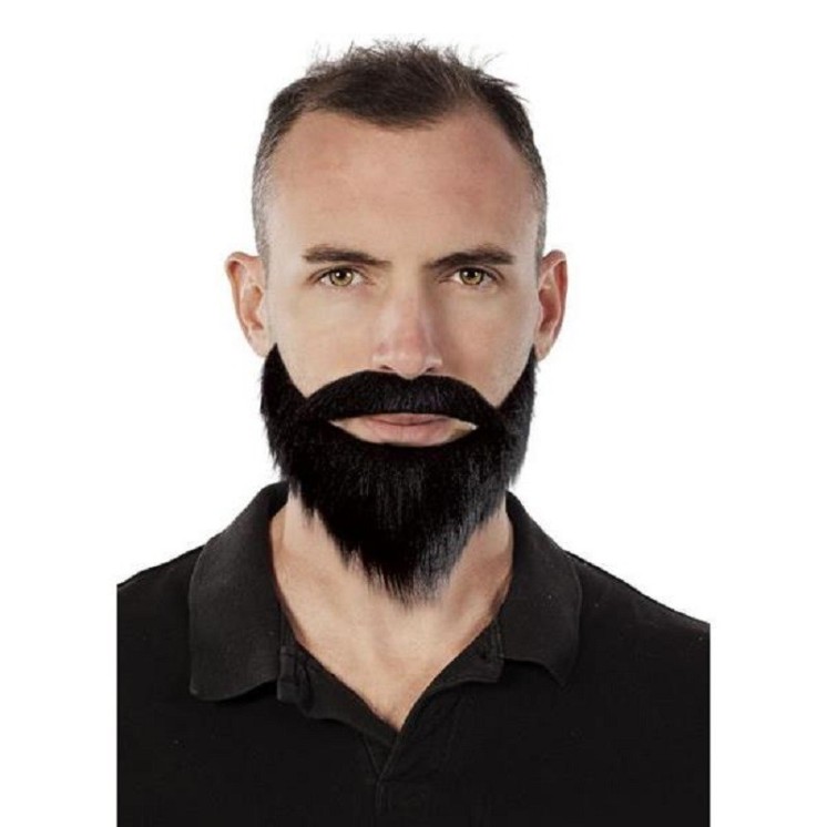 Barbe avec moustache capitaine Haddock