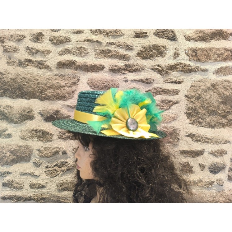 Chapeau Sainte Catherine "Sophia" (paille)