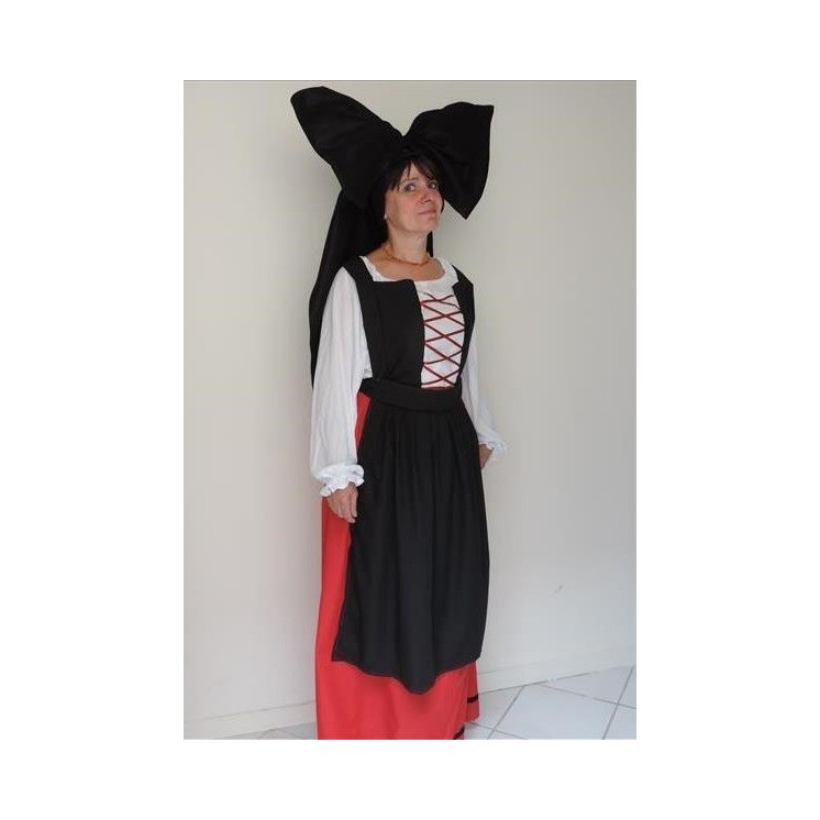 Déguisement tablier robe d' Alsacienne enfant