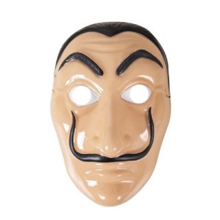 Masque Salvador Dali - Casa de Papel (plastique)