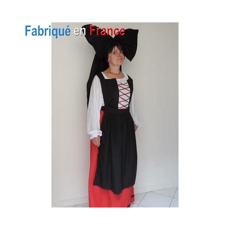 Déguisement tablier robe d' Alsacienne enfant