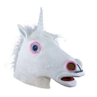 Masque de Licorne en latex (intégral)