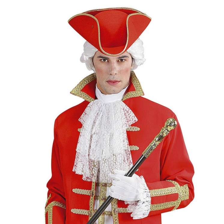 Canne à pommeau Argent ou Or 92cm