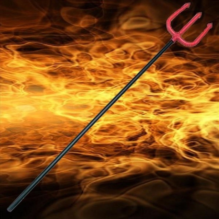Fourche pour deguisement de diablesse - diable
