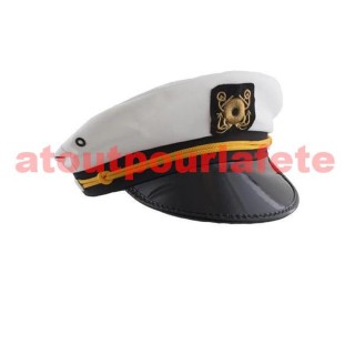 Casquette de Capitaine avec insigne (Tissu)