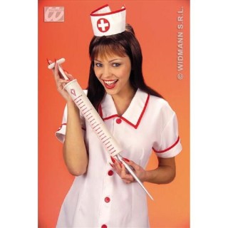 Seringues géante pour deguisement infirmière, Medecin ( 55cms)
