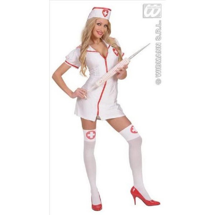 Seringue géante pour deguisement infirmière, Medecin ( 55cms)
