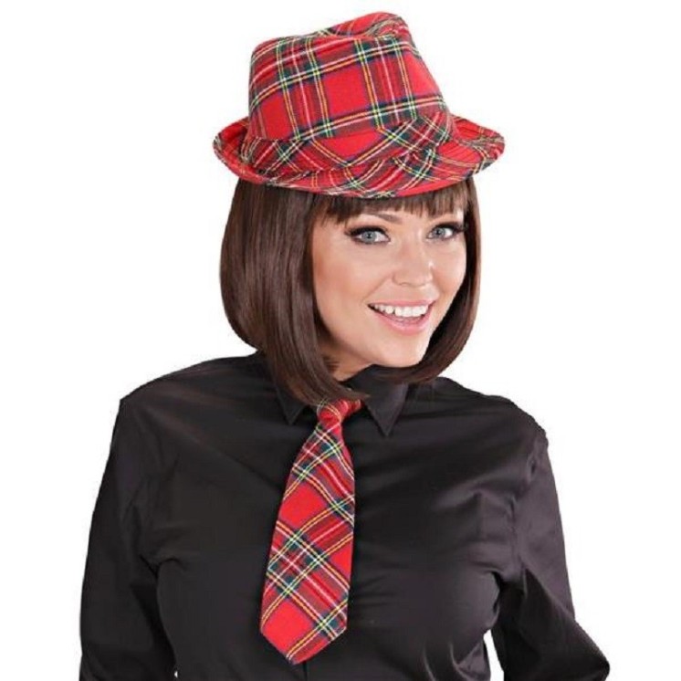 Chapeau Borsalino Ecossais