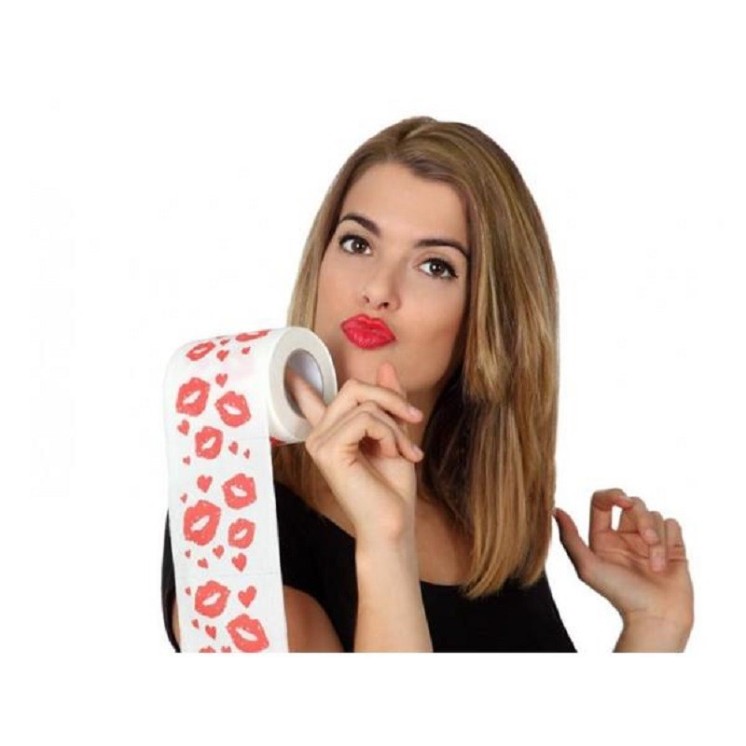 Papier toilette "Bisous"  Humour