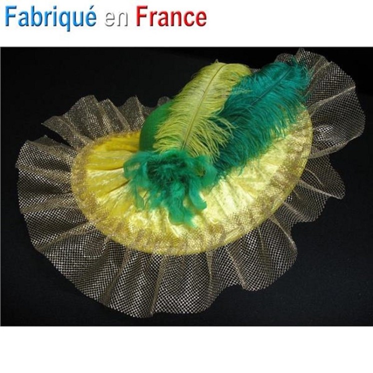 Chapeau Catherinette Sainte Catherine (st) Elisa (feutre/Dentelle/Velours)