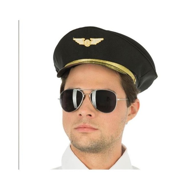 Lunettes de Policier - Aviateur - Jackson (fumé)b (la paire)