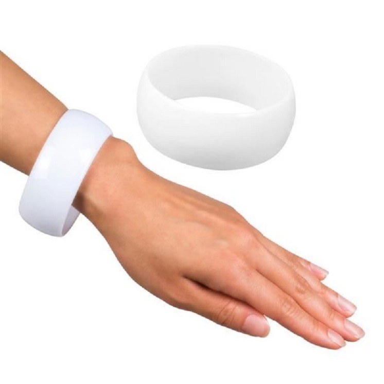 Bracelet Sixties, Année 60, Rock (noir ou blanc)