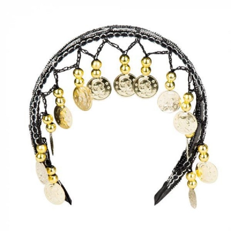 Bandeau serre tête Gypsy, Orientale, Belly Danse, Gitane, Tzigane