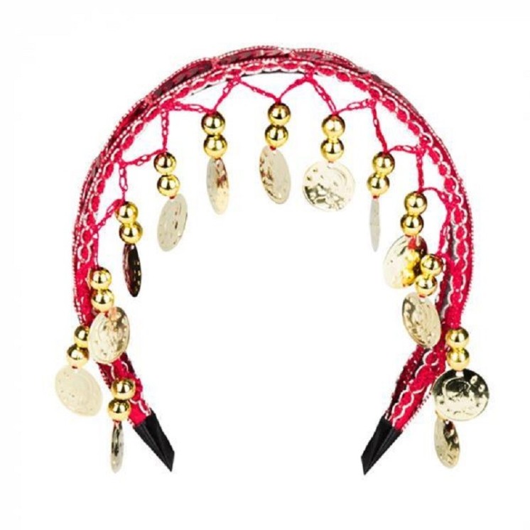 Bandeau serre tête Gypsy, Orientale, Belly Danse, Gitane, Tzigane