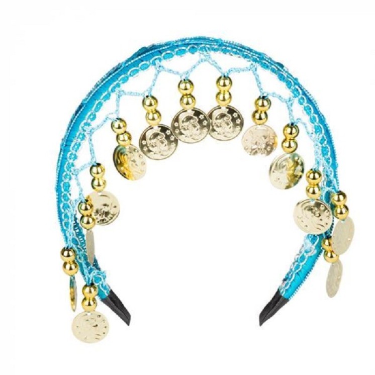 Bandeau serre tête Gypsy, Orientale, Belly Danse, Gitane, Tzigane