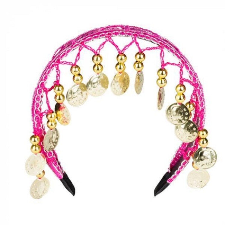 Bandeau serre tête Gypsy, Orientale, Belly Danse, Gitane, Tzigane