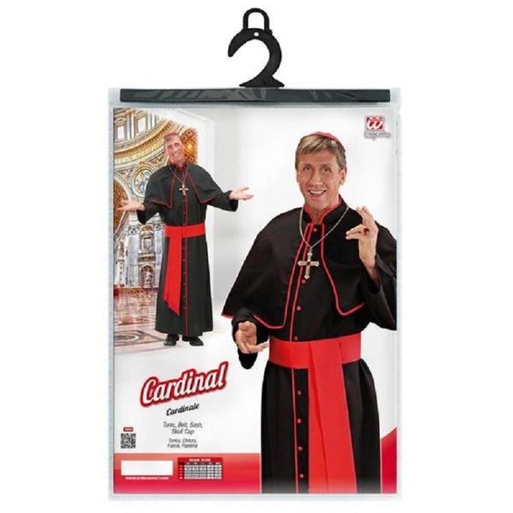 Déguisement de Cardinal, prélat, eveque, ecclésiastique (taille XL)