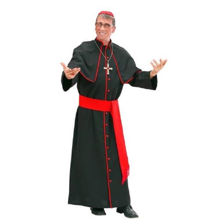 Déguisement de Cardinal, prélat, eveque, ecclésiastique (taille XL)