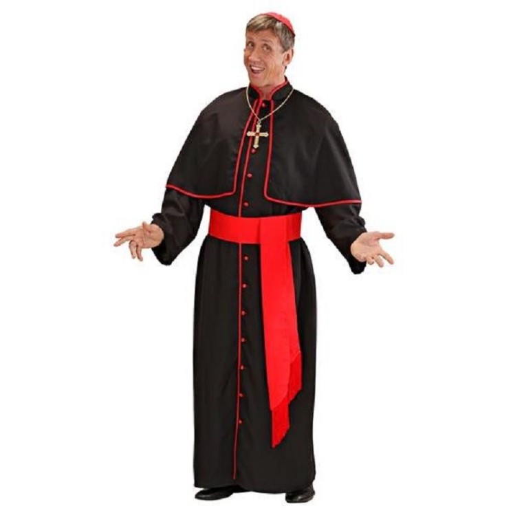 Déguisement de Cardinal, prélat, eveque, ecclésiastique (taille XL)
