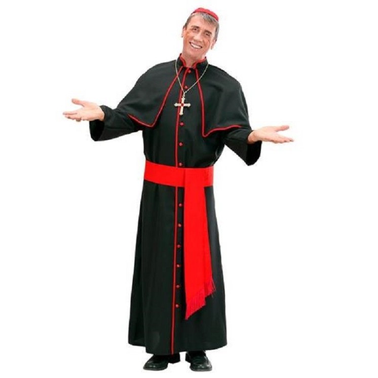 Déguisement de Cardinal, prélat, eveque, ecclésiastique (taille XL)