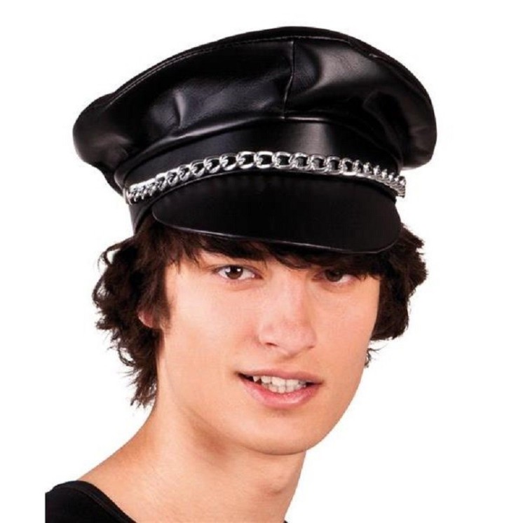 Casquette Hard Noir, Brando, Hell's, Village People,