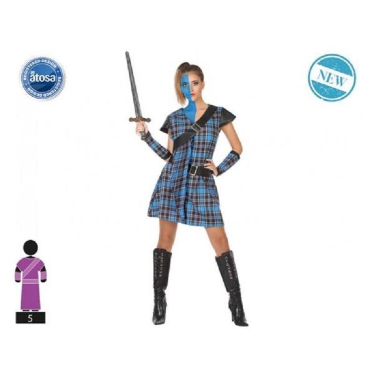 Deguisement Ecossaise Braveheart femme XS -S