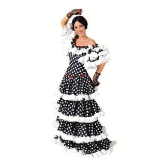 Déguisement d' Andalouse luxe pour femme (T40/42)