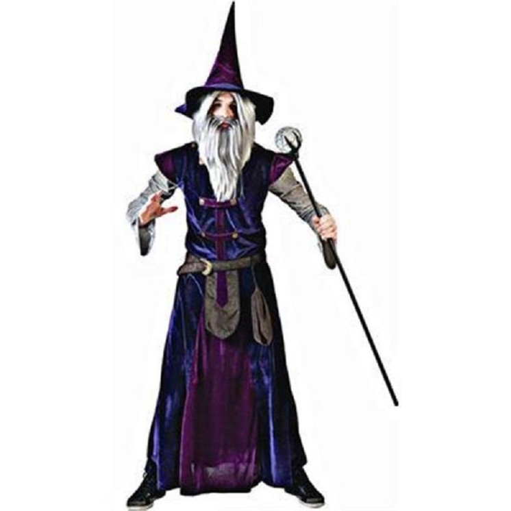 Déguisement De Magicien Médiéval, Mage, Merlin l'enchanteur