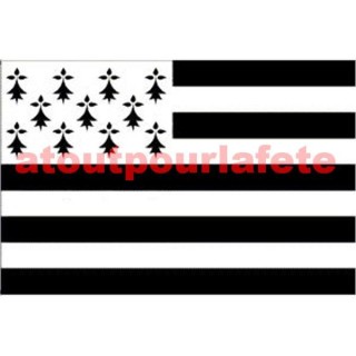 Drapeau breton, bretagne, bzh, Breizh, Manifestation, Défilé, 0.90 x 1.50m