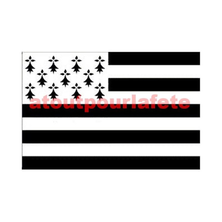 Drapeau breton, bretagne, bzh, Breizh, Manifestation, Défilé, 0.90 x 1.50m