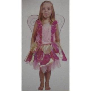 Déguisement enfant de Papillon Rose 8/10ans