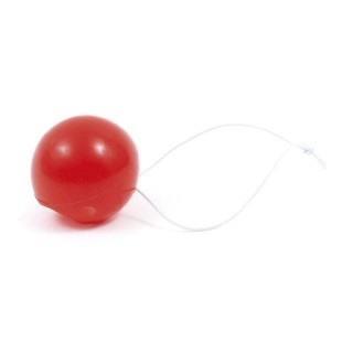 Sachet de 6 nez de clown (plastique)