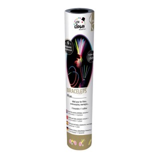 50 Bracelets lumineux 20 cm  - couleurs assortis