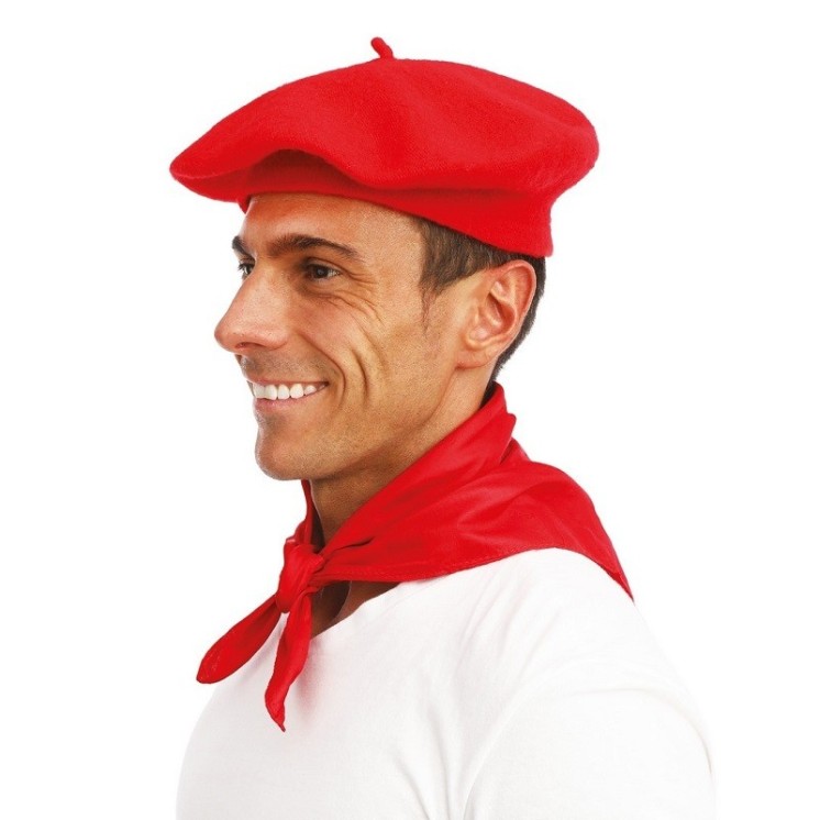 Foulard basque rouge pour Feria
