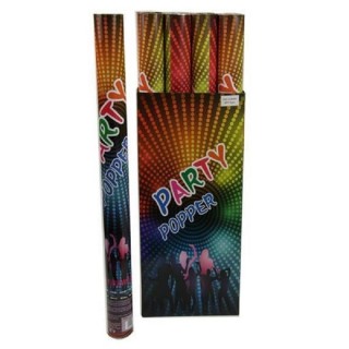 1 Canon à confettis et Serpentins 80cms