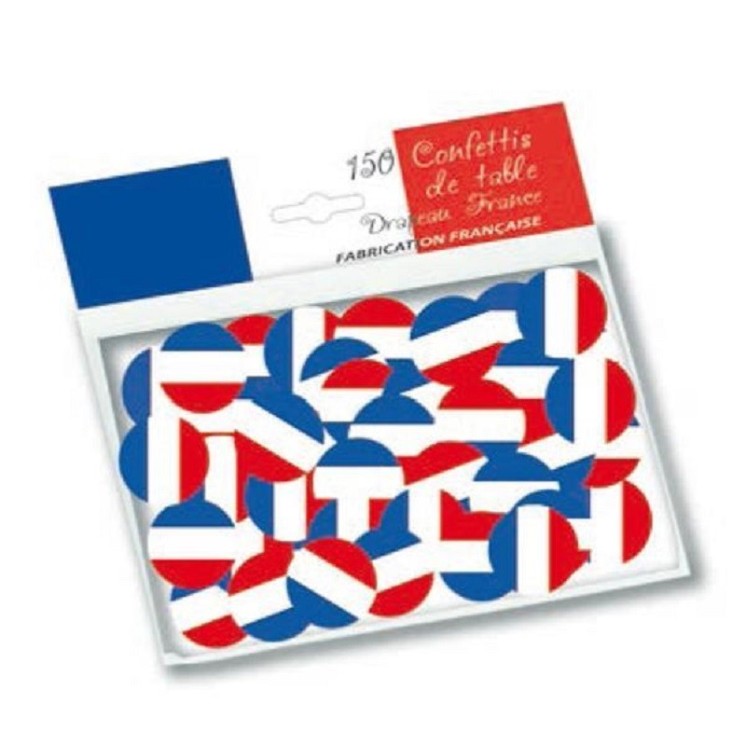 Confettis de Table "Drapeaux France"(sachet de 150)