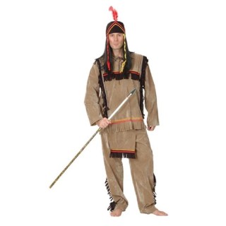 Déguisement d' Indien adulte (Homme 54/56)