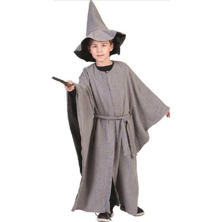 Déguisement Gandalf, Merlin L'enchanteur enfant (T116cms - 6ans)