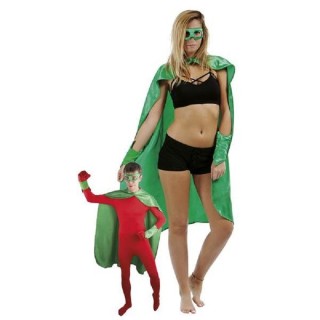 Déguisement Super Héros (cape - loup - manchettes)