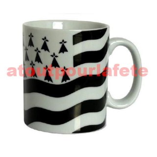 Mug drapeau breton