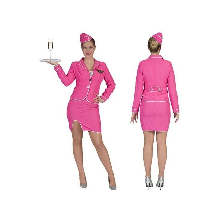 Déguisement d' Hotesse de l'air (taille 40/42) Comprend: la veste , la jupe et le calot
