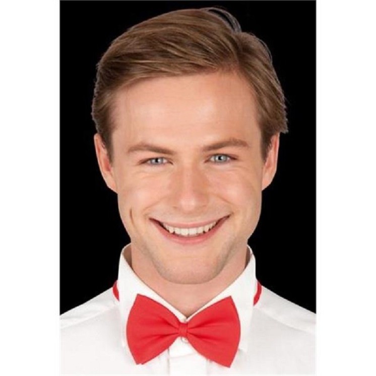 Noeud papillon en satin rouge, Dandy, Donald, Saw