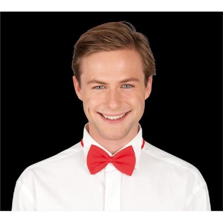 Noeud papillon en satin rouge, Dandy, Donald, Saw