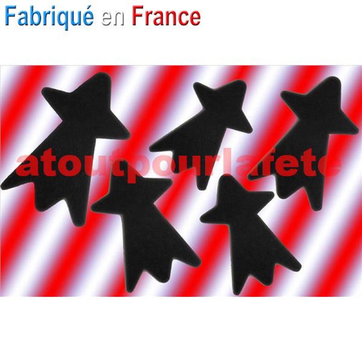 Sachet de 12 motifs Hermine en feutre, Décoration, Mer, Bretagne