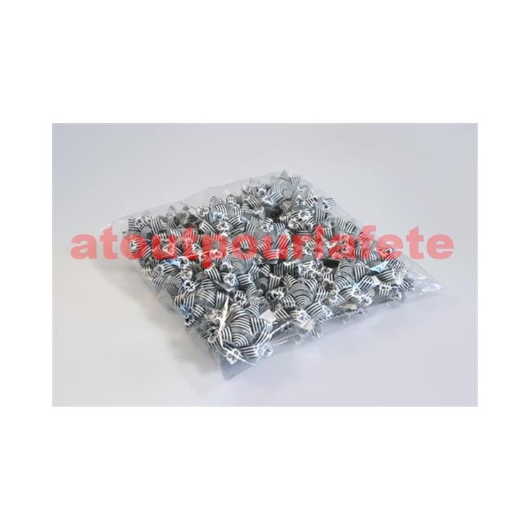 Sachet de 40 noeuds Etoiles 45mm / Bzh, Breizh, Bretagne