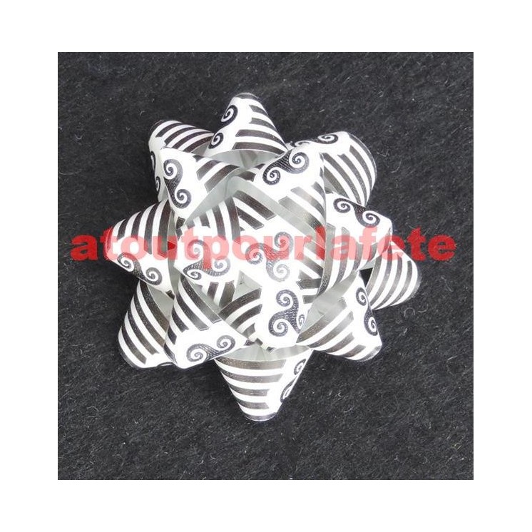 Sachet de 40 noeuds Etoiles 45mm / Bzh, Breizh, Bretagne