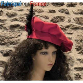 Béret Florentin, coiffe moyen age